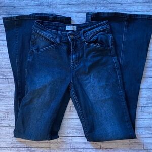 St. John's Bay Dark Blue Flare Jeans